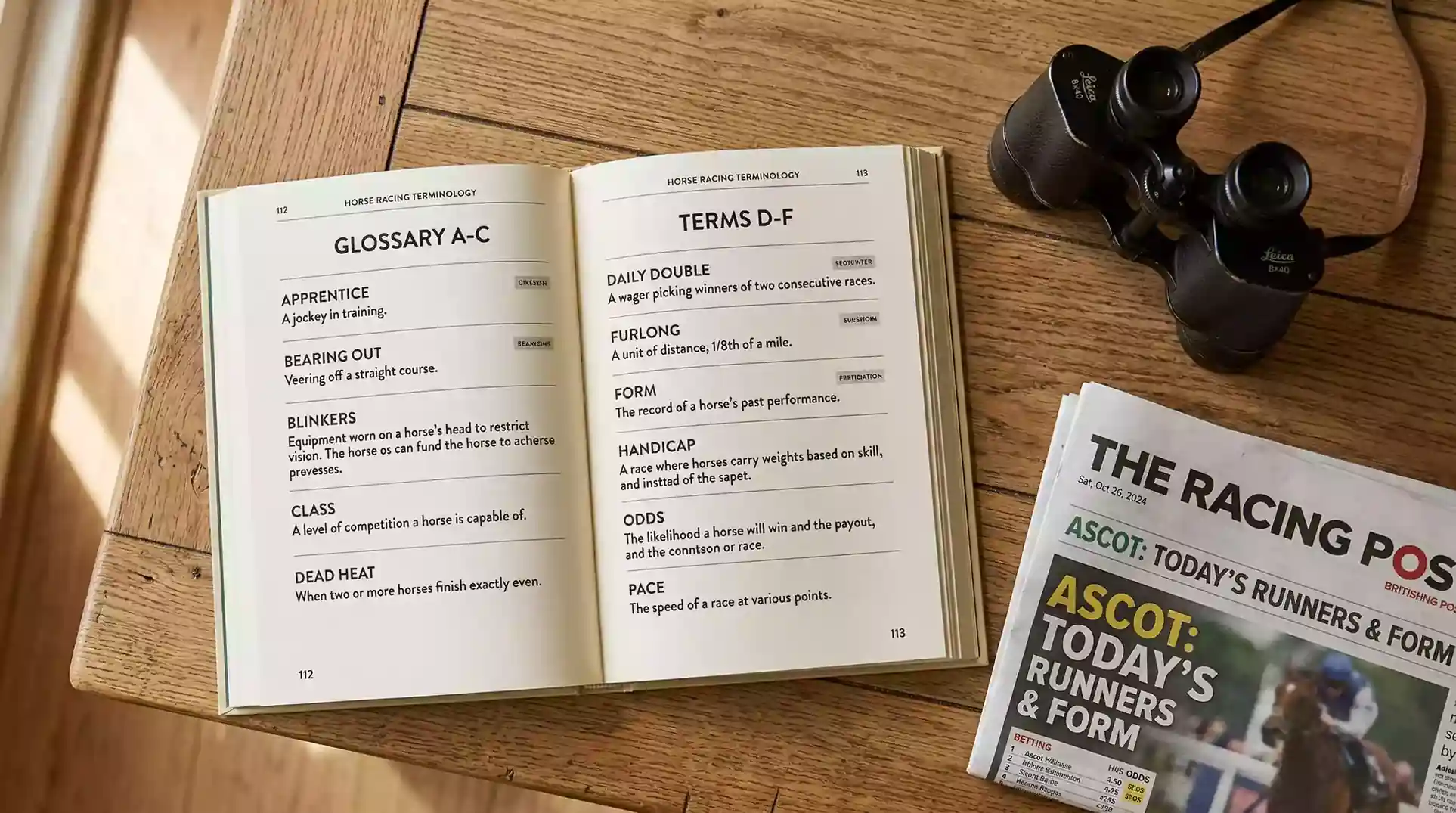 UK horse racing exotic bet glossary defining every term from forecast to superfecta